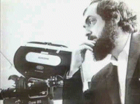 Kubrick bei Dreharbeiten